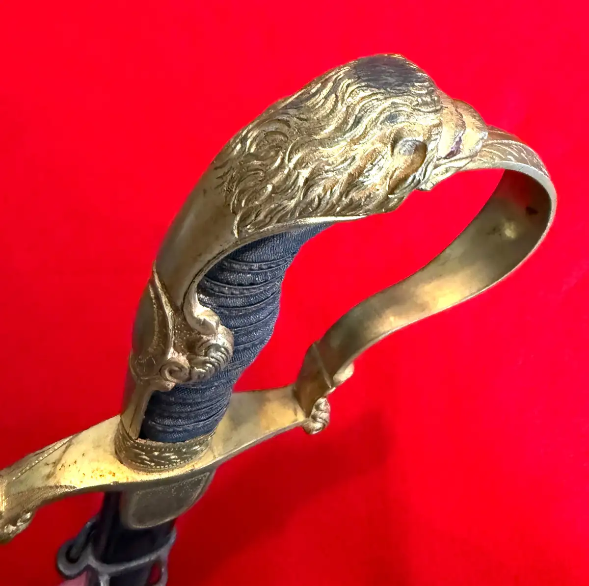 German WKC Solingen Lion Head Officer Sword - View 20