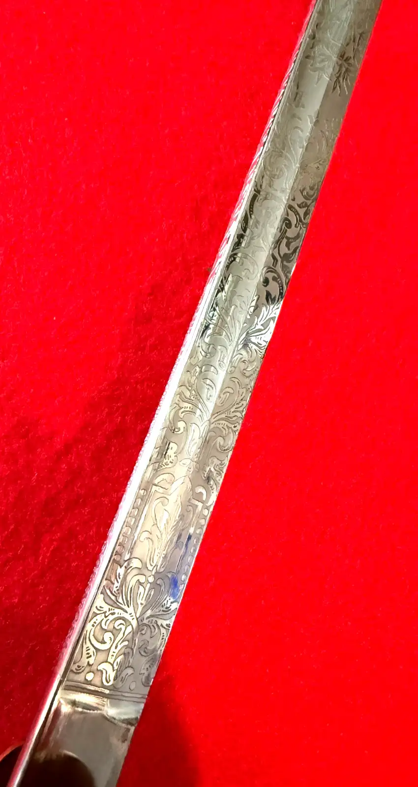 German WKC Solingen Lion Head Officer Sword - View 8