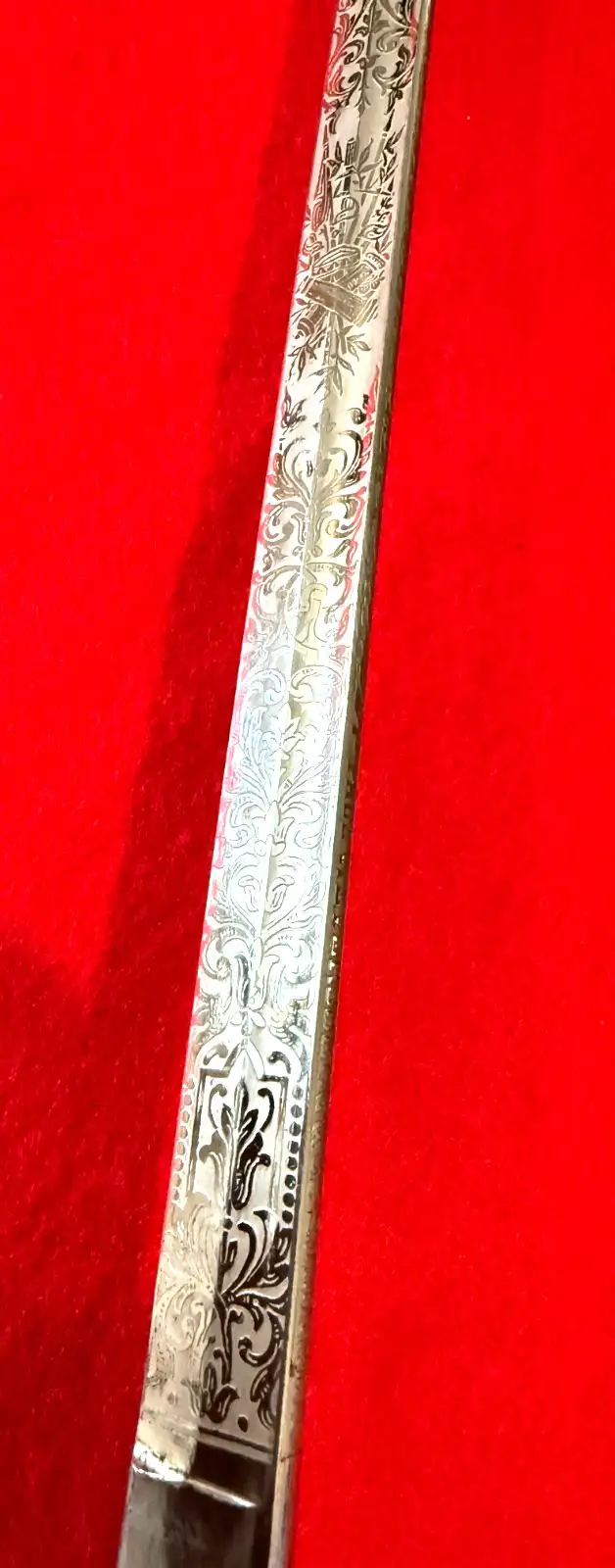 German WKC Solingen Lion Head Officer Sword - View 9