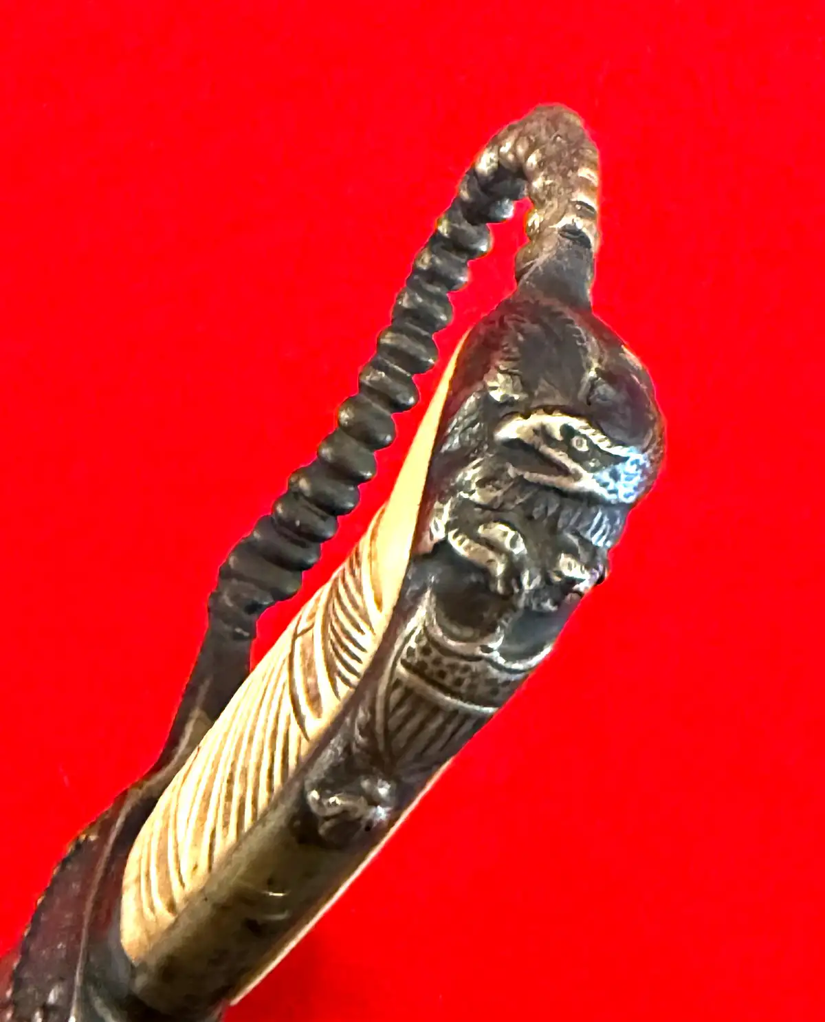 US 1830s Blued and Gilt Militia Officer Sword - View 18