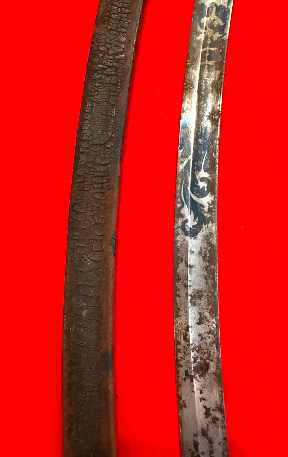 US 1830s Blued and Gilt Militia Officer Sword - View 6