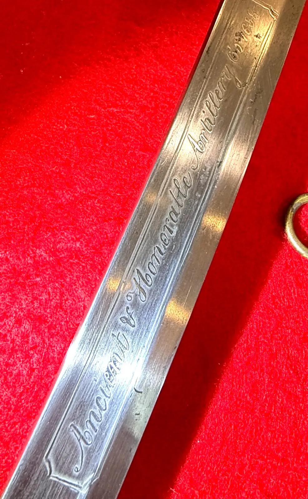 Antique Artillery Company Sword Dated 1638 - 11