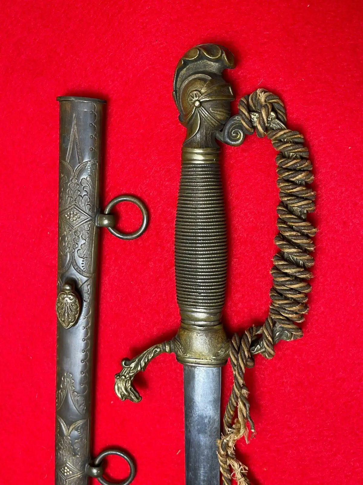 Original American Civil War Ames Knights Head Sword - View 13