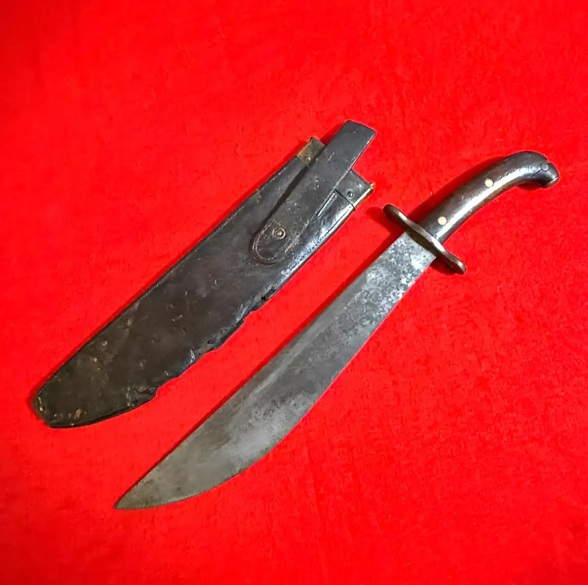 Original US WW1 M1909 Bolo Fighting Knife - View 4
