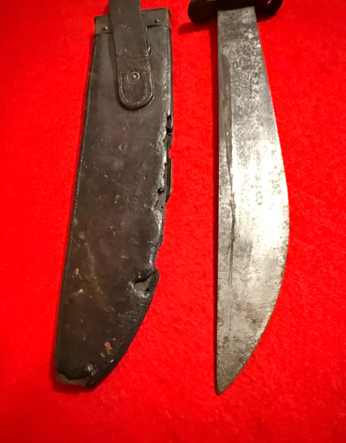 Original US WW1 M1909 Bolo Fighting Knife - View 5
