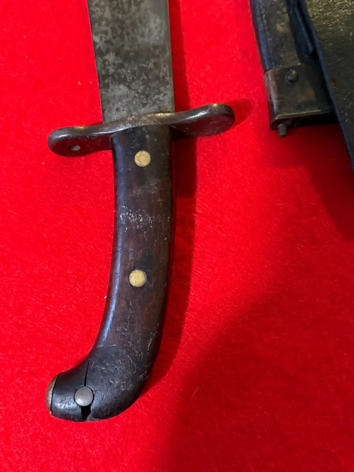 Original US WW1 M1909 Bolo Fighting Knife - View 6