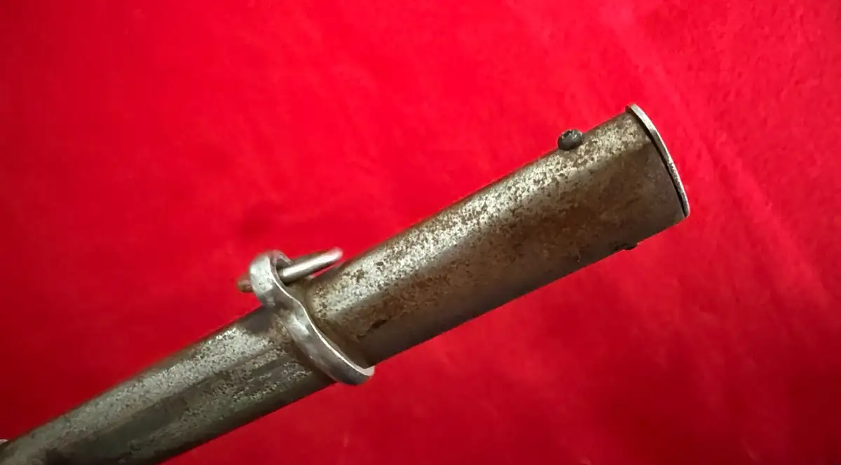Original German or Austrian WW1 WW2 Sword Scabbard alternate view