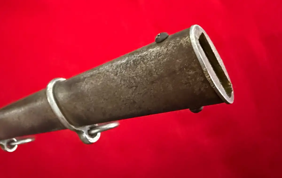 Original German or Austrian WW1 WW2 Sword Scabbard - View 4