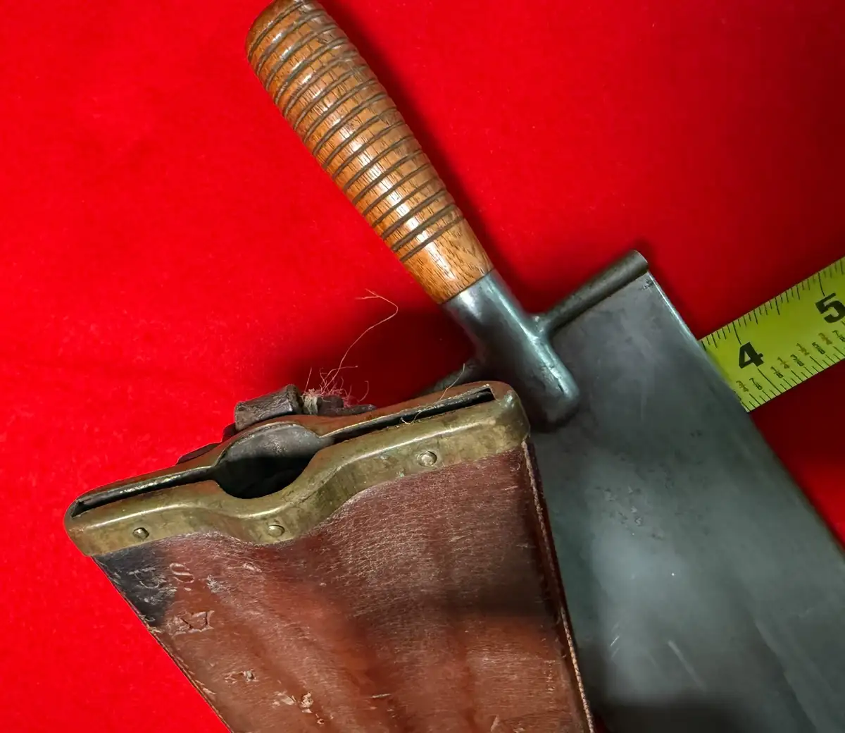 Original US M1873 Entrenching Tool Bayonet - View 5