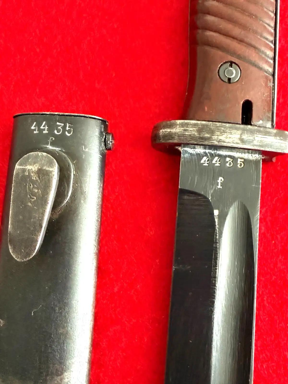 Original German WW2 K98 Mauser Bayonet - View 4