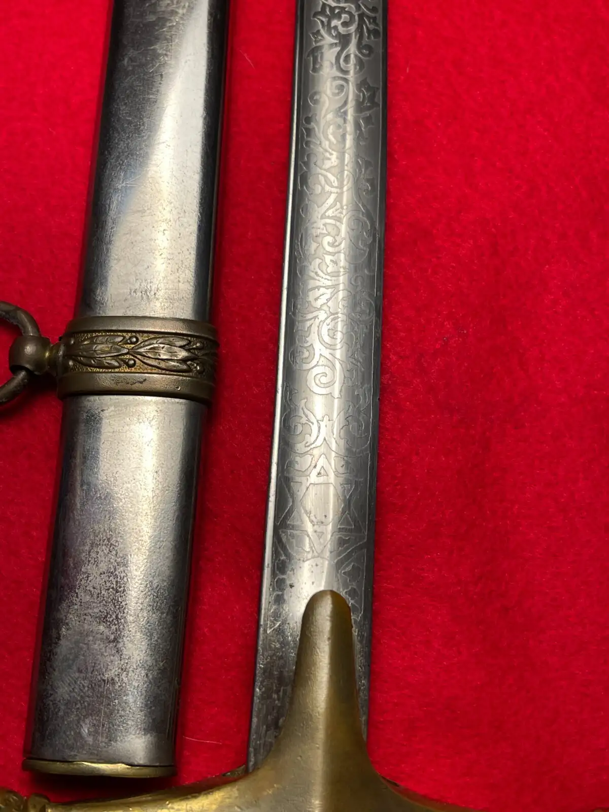 Original US Marine Corps Mameluke Sword - View 11