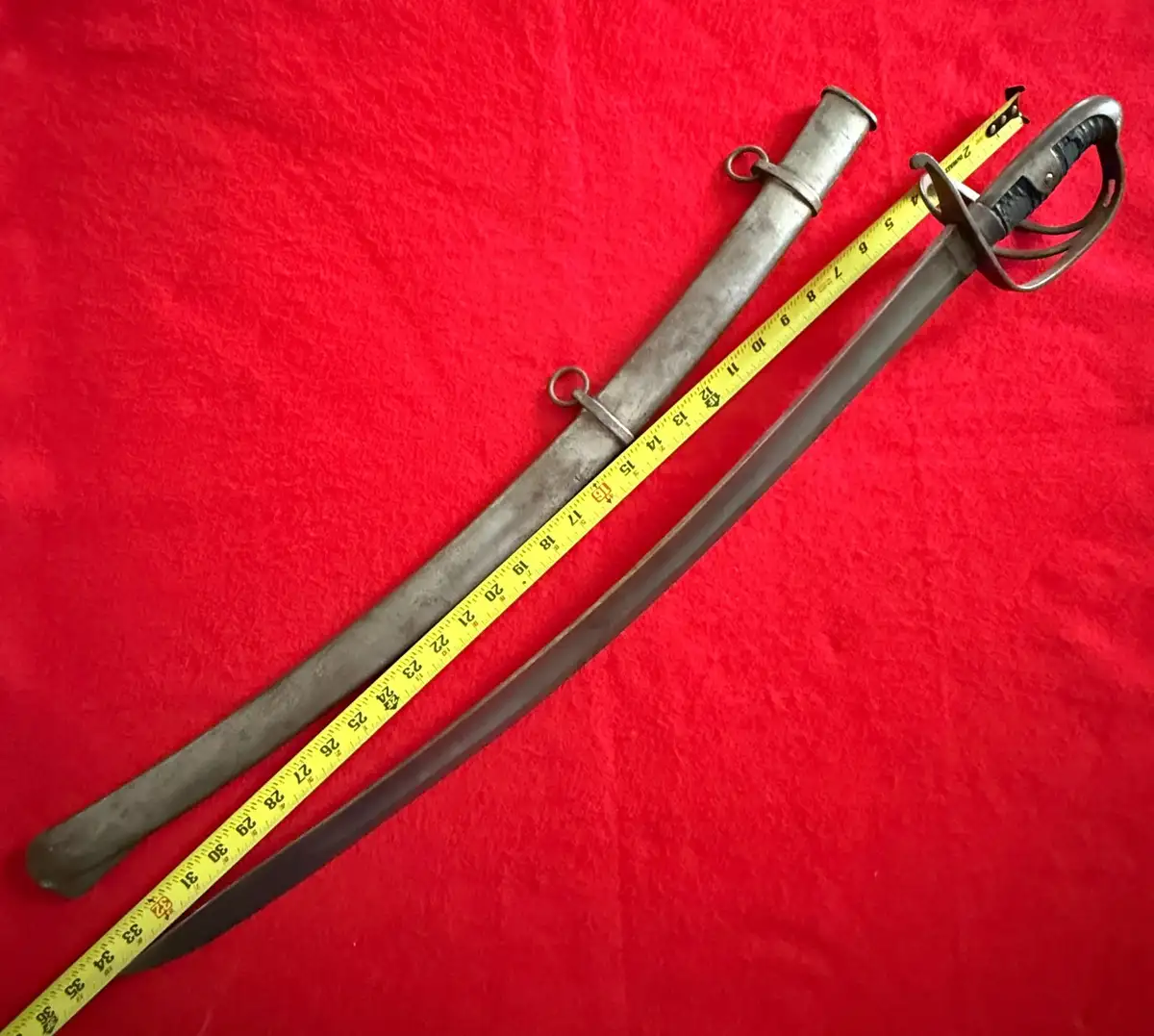 Original German Bavarian M1891 Cavalry Sabre alternate view