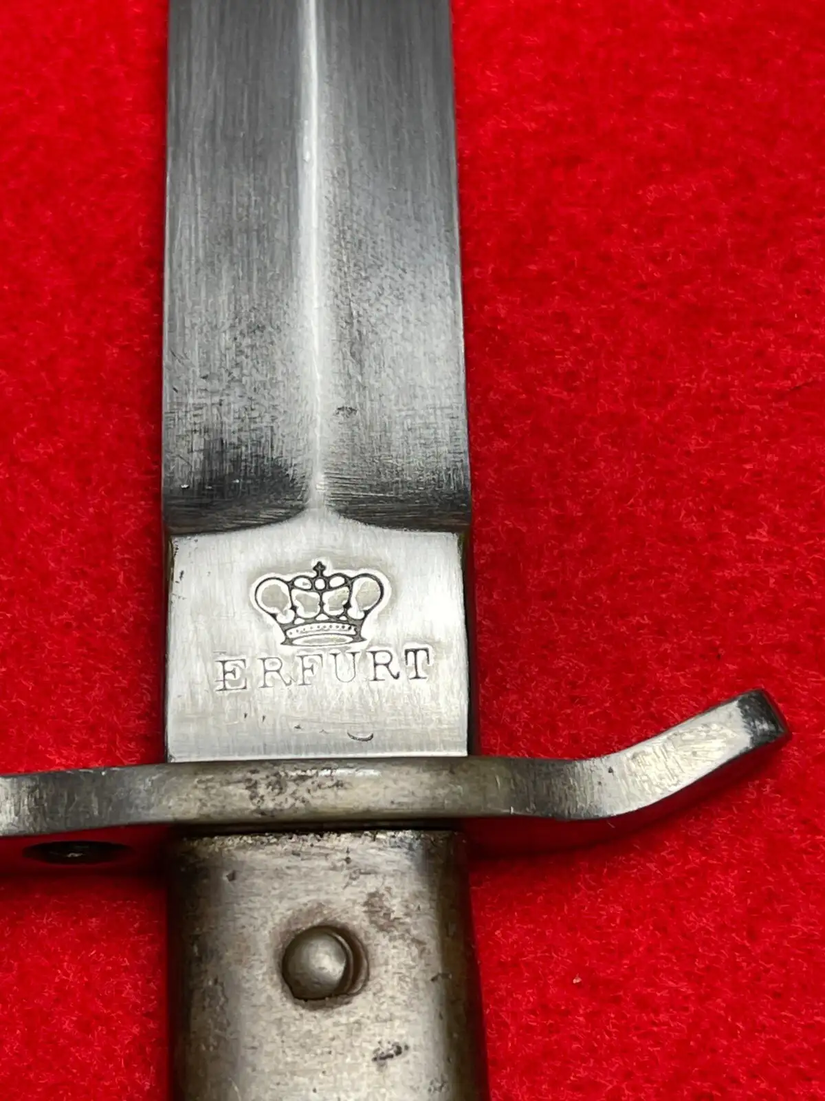 Original German WW1 Ersatz Model 1915 Bayonet - View 6