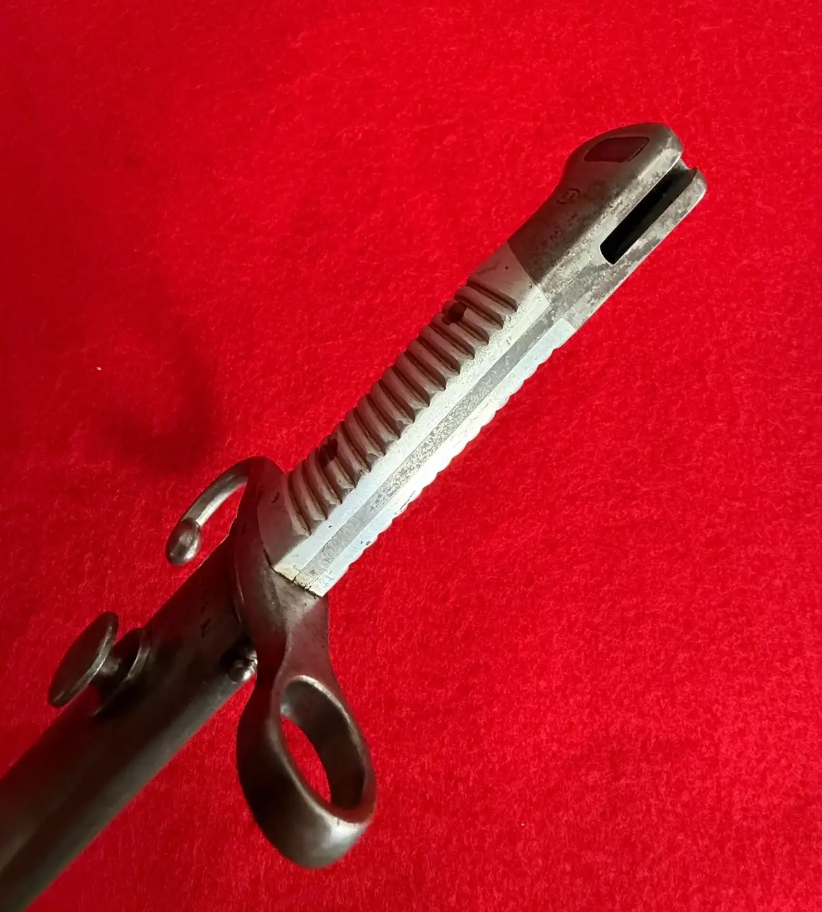 Original Argentine M1891 Bayonet and Scabbard - View 13