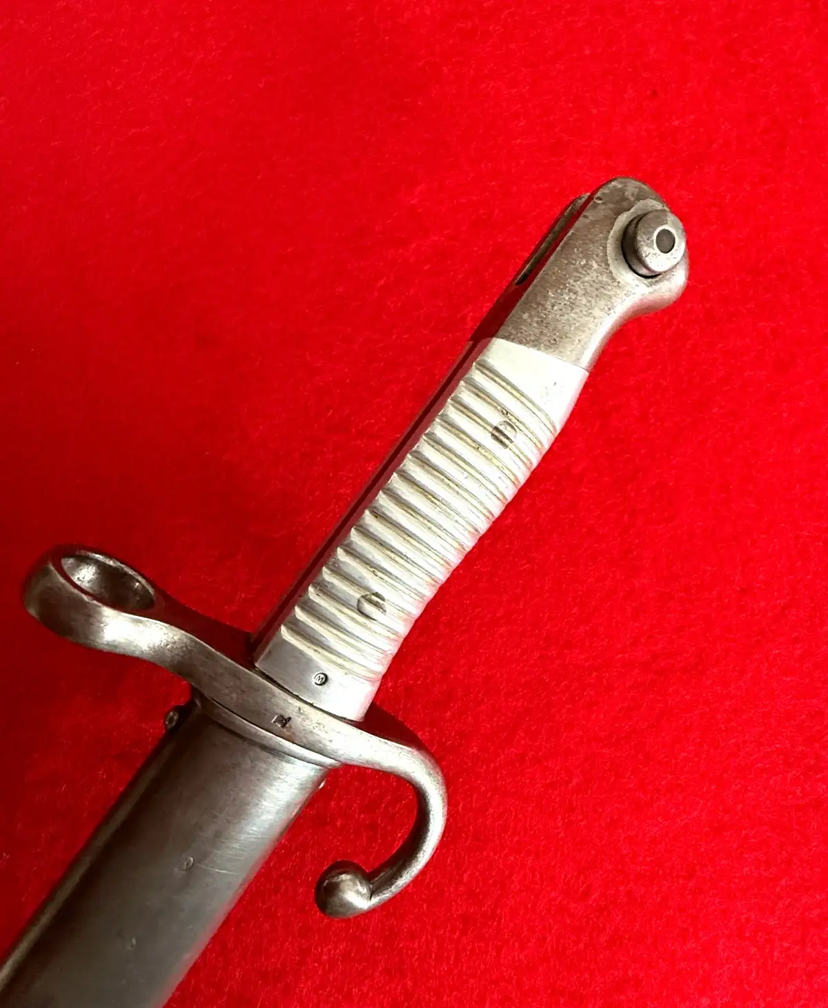 Original Argentine M1891 Bayonet and Scabbard - View 14