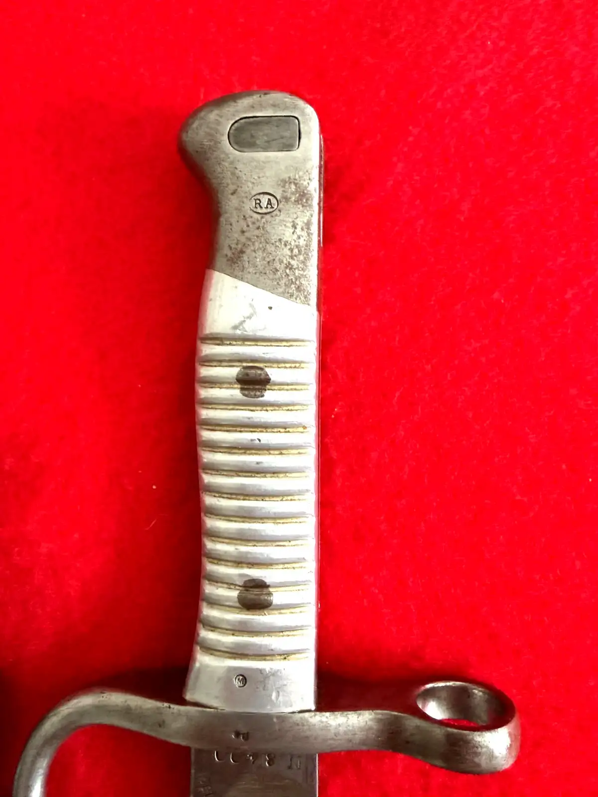 Original Argentine M1891 Bayonet and Scabbard - View 15