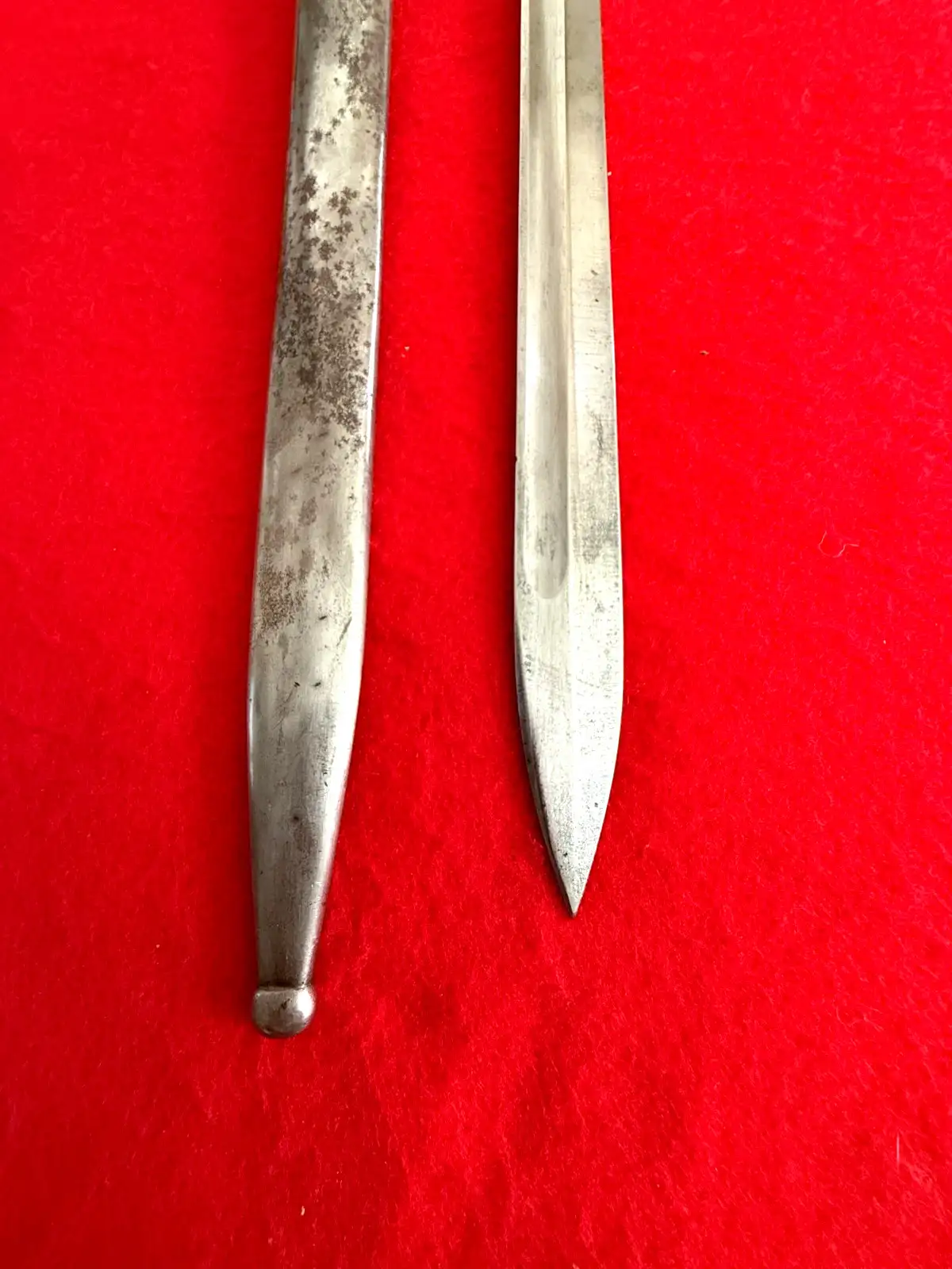 Original Argentine M1891 Bayonet and Scabbard - View 4