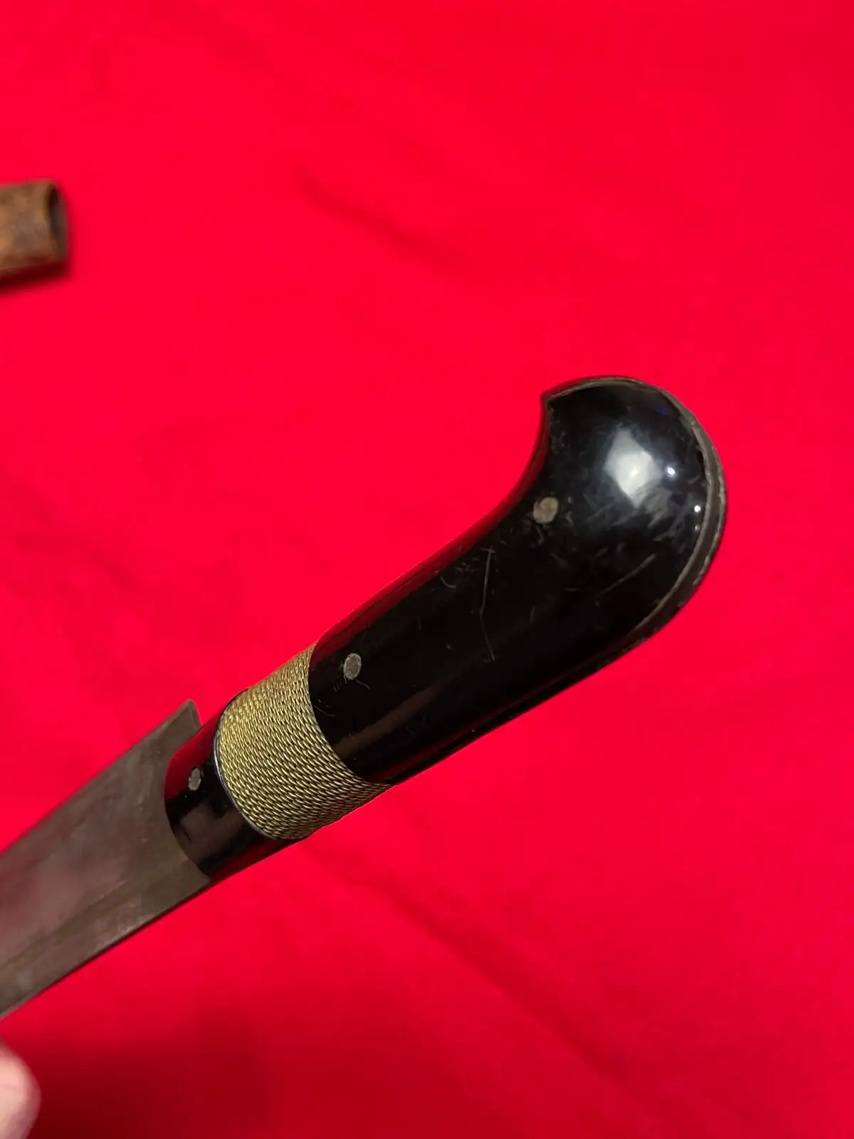 Original German Post-War 12" Butcher Knife - View 9