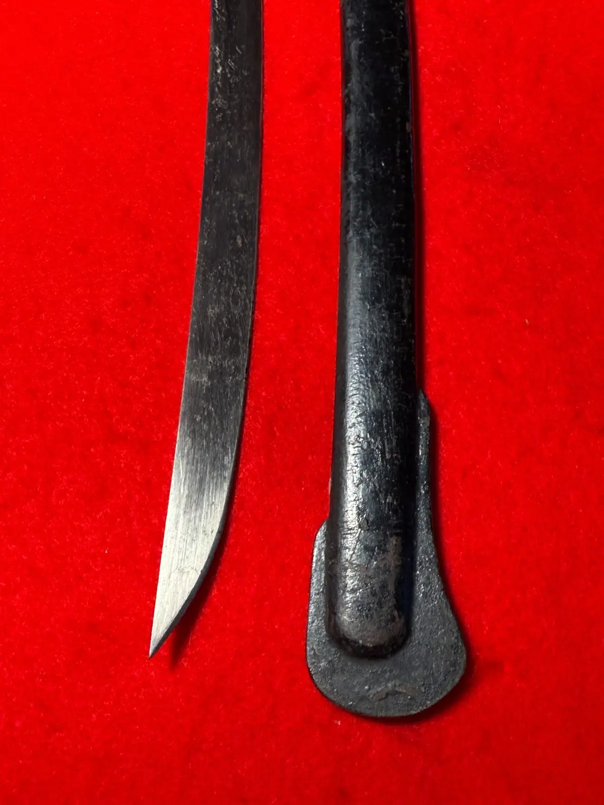 MEXICAN 19th Century Dagger Knife bone handle - 4