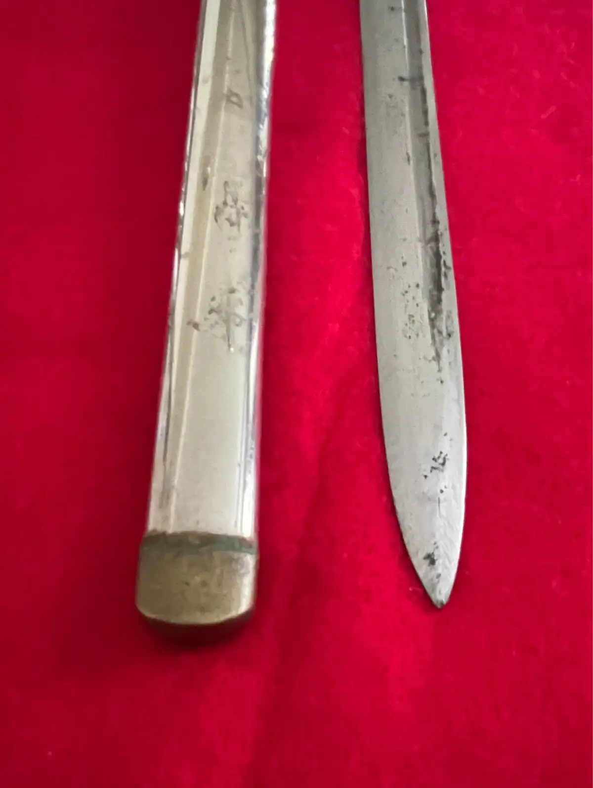 Original Japanese WW2 Police Tanto Dagger - View 7