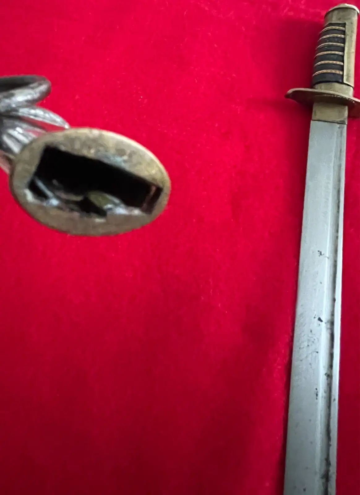 Original Japanese WW2 Police Tanto Dagger - View 8