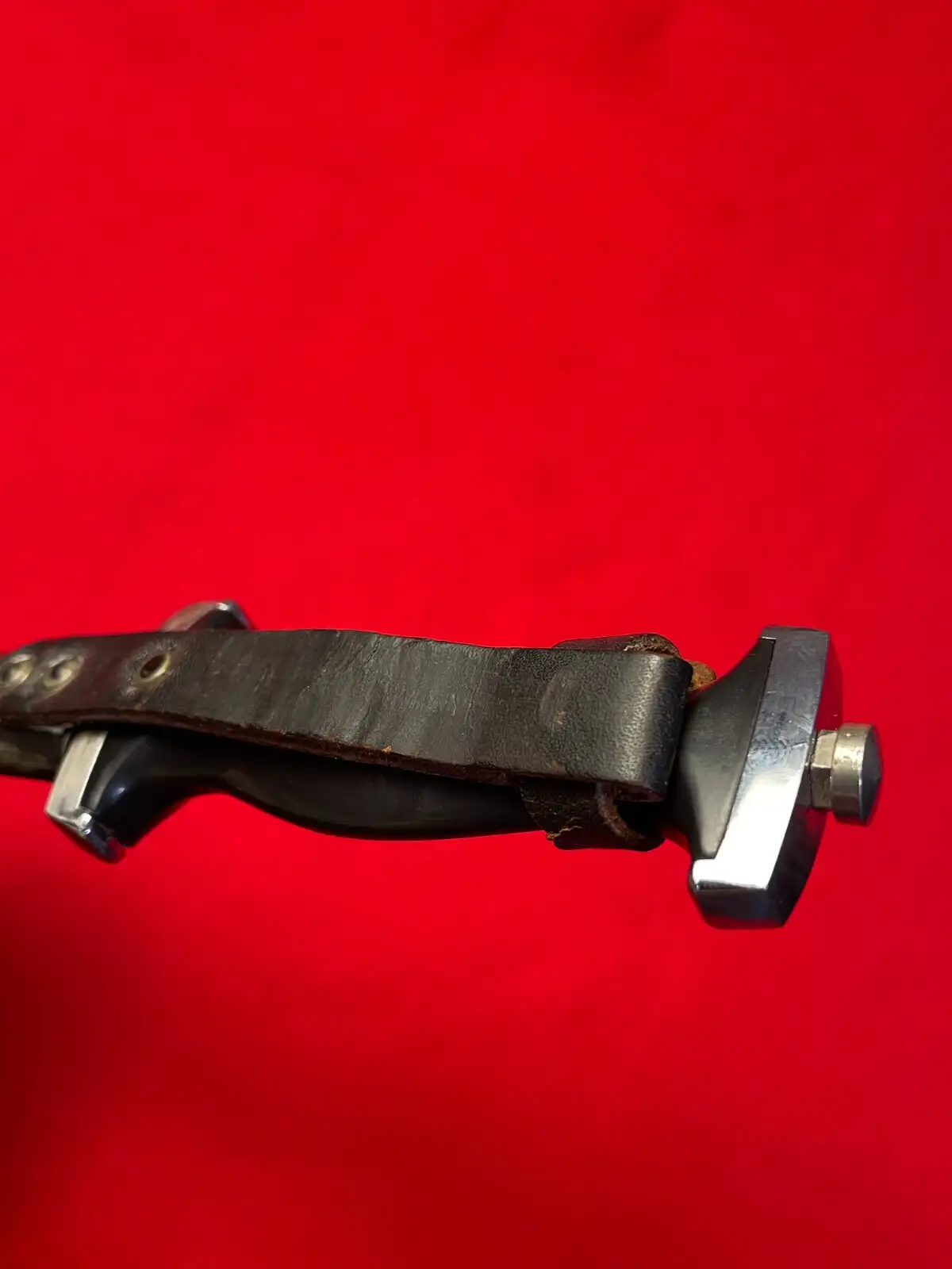 Original German Post-WW2 Boot Fighting Knife - View 14