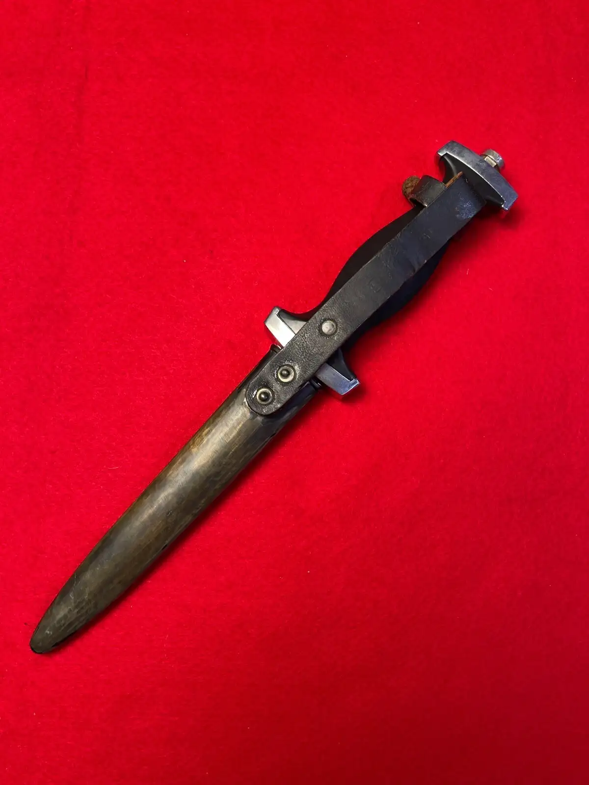 Original German Post-WW2 Boot Fighting Knife alternate view