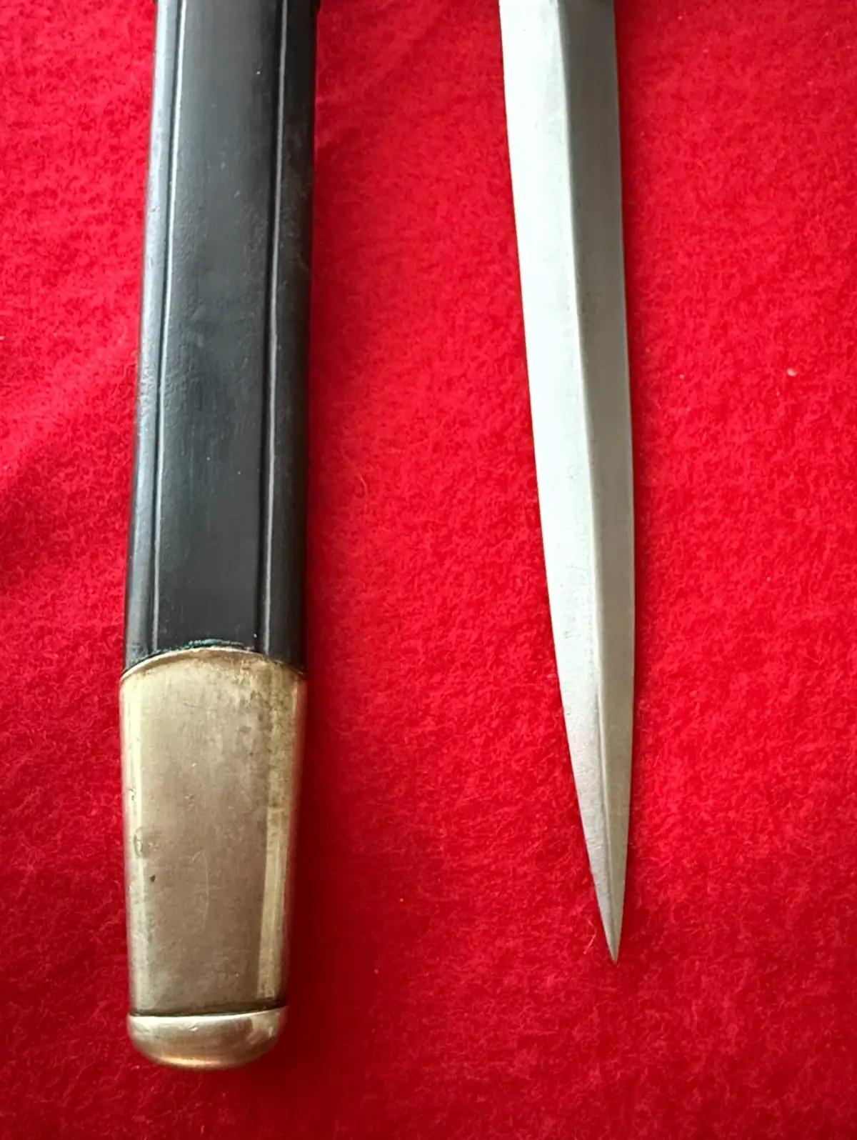 Original German S&K Solingen 1840s Dirk Dagger - View 3