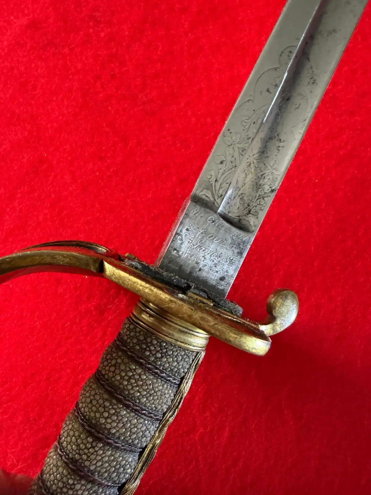 Original British Royal Navy 1827 Pattern Sword - View 14