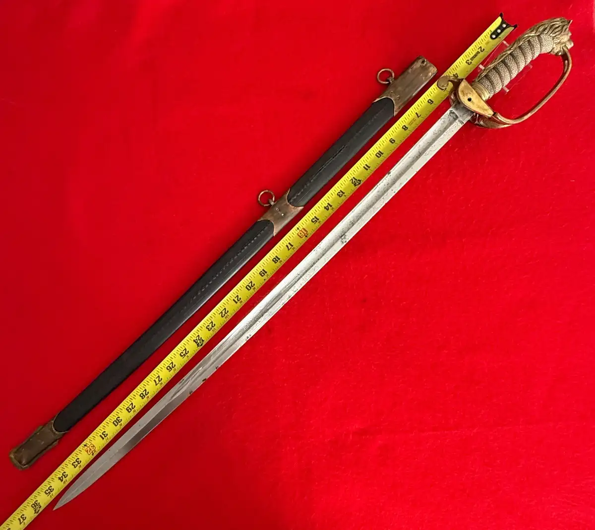 Original British Royal Navy 1827 Pattern Sword alternate view