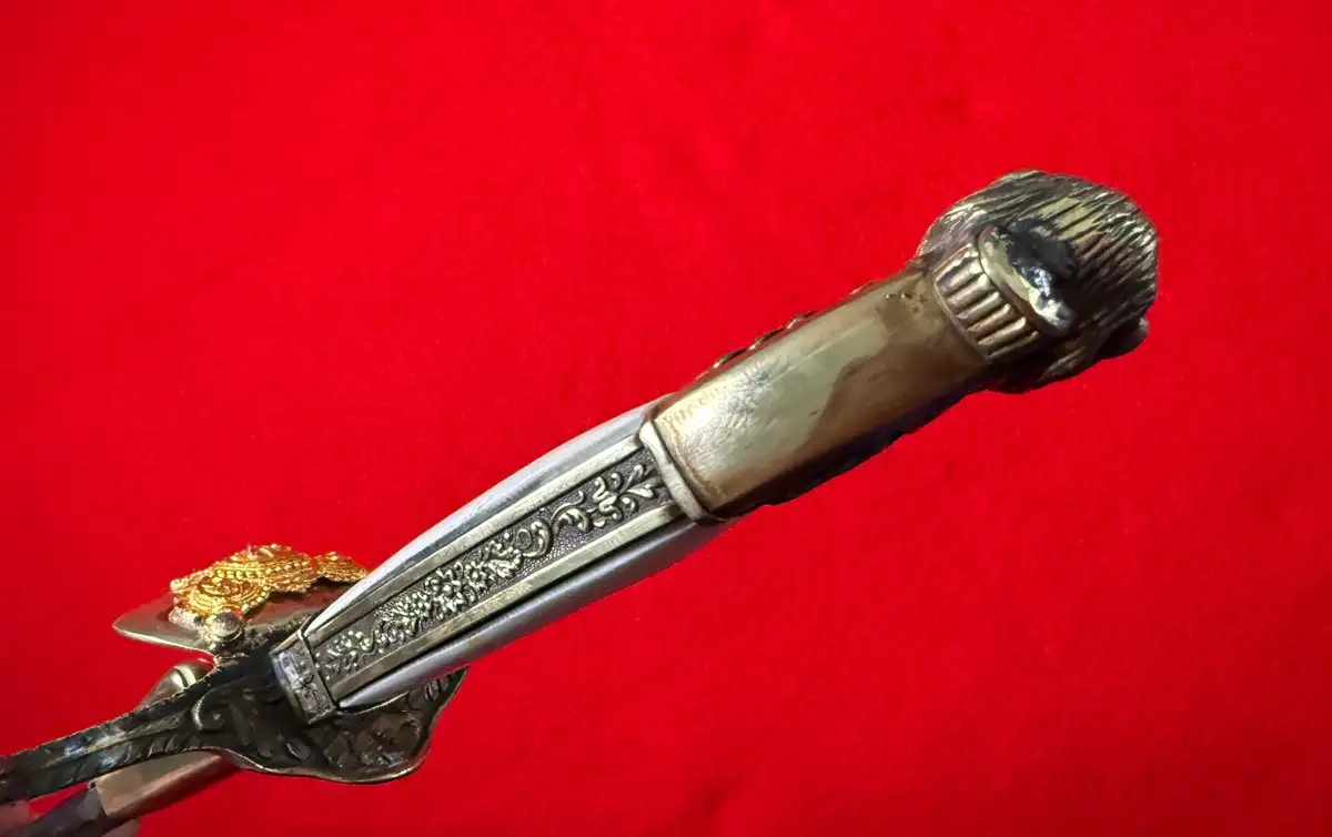 Original Austro-Hungarian Lionhead Court Sword - View 11