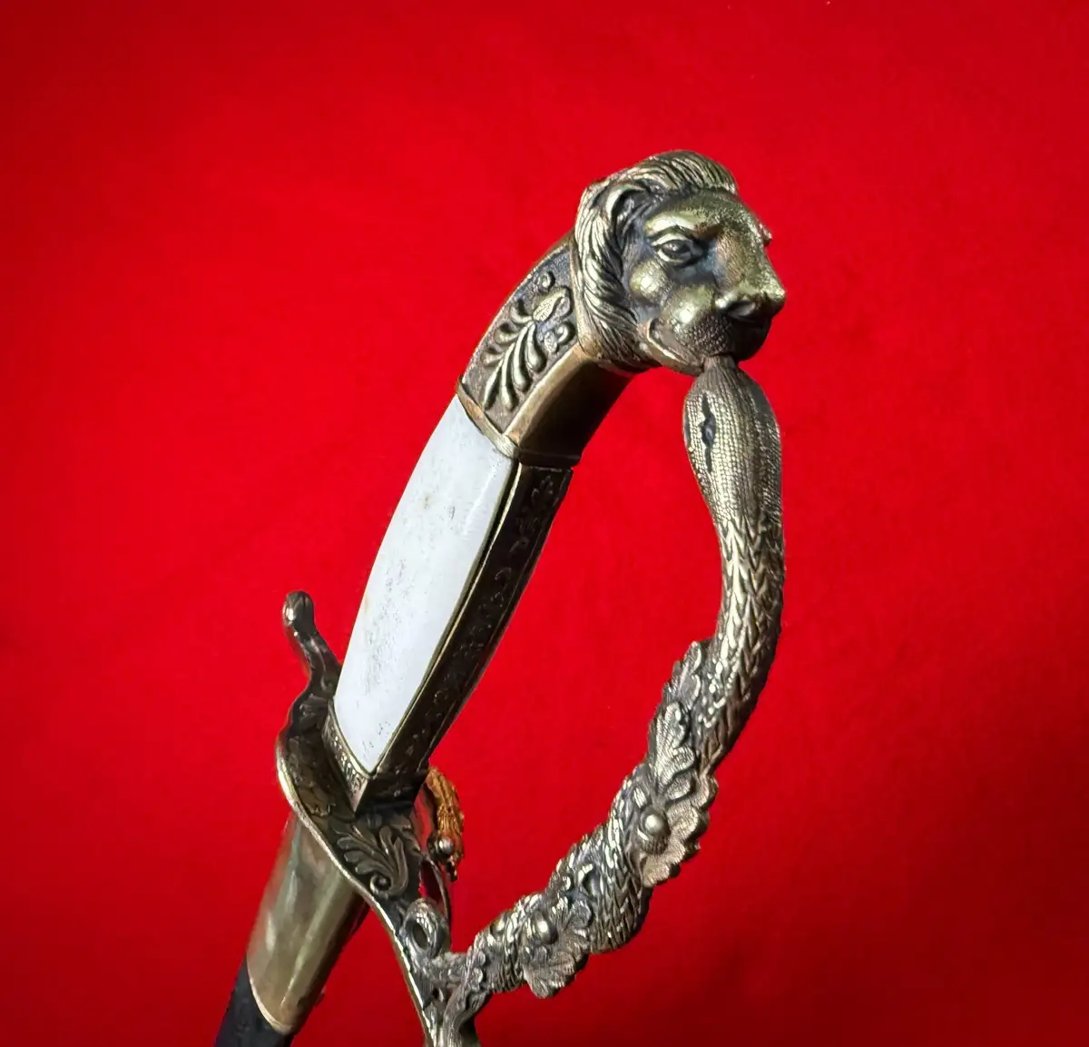Original Austro-Hungarian Lionhead Court Sword - View 12