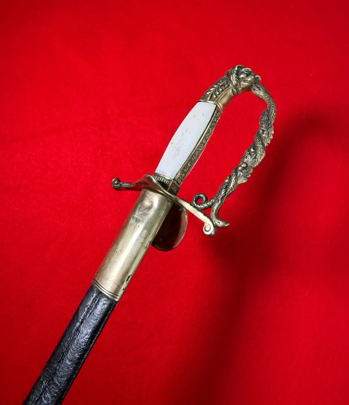 Original Austro-Hungarian Lionhead Court Sword - View 15