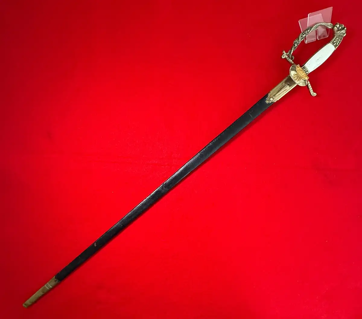 Original Austro-Hungarian Lionhead Court Sword alternate view