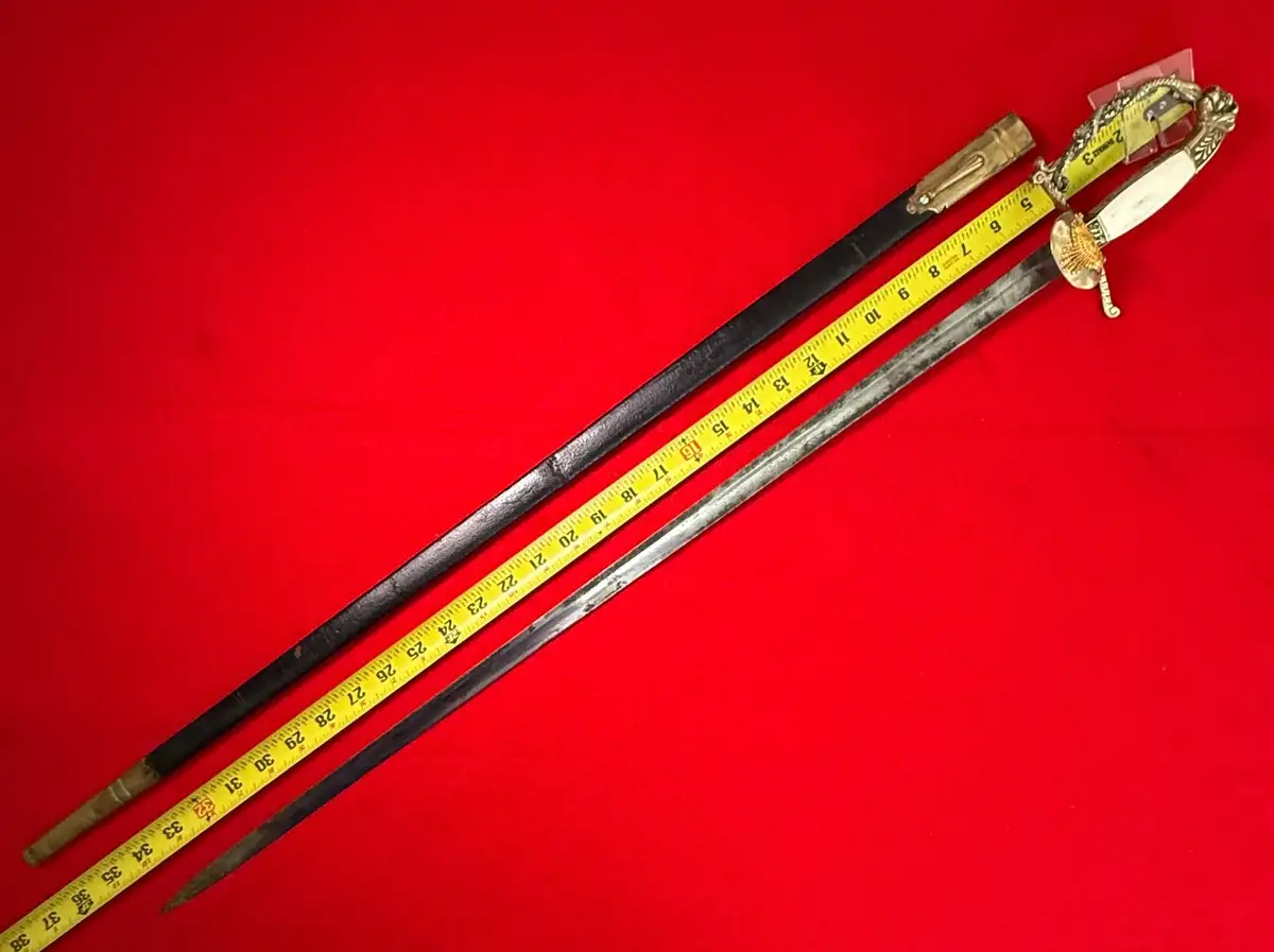 Original Austro-Hungarian Lionhead Court Sword - View 4