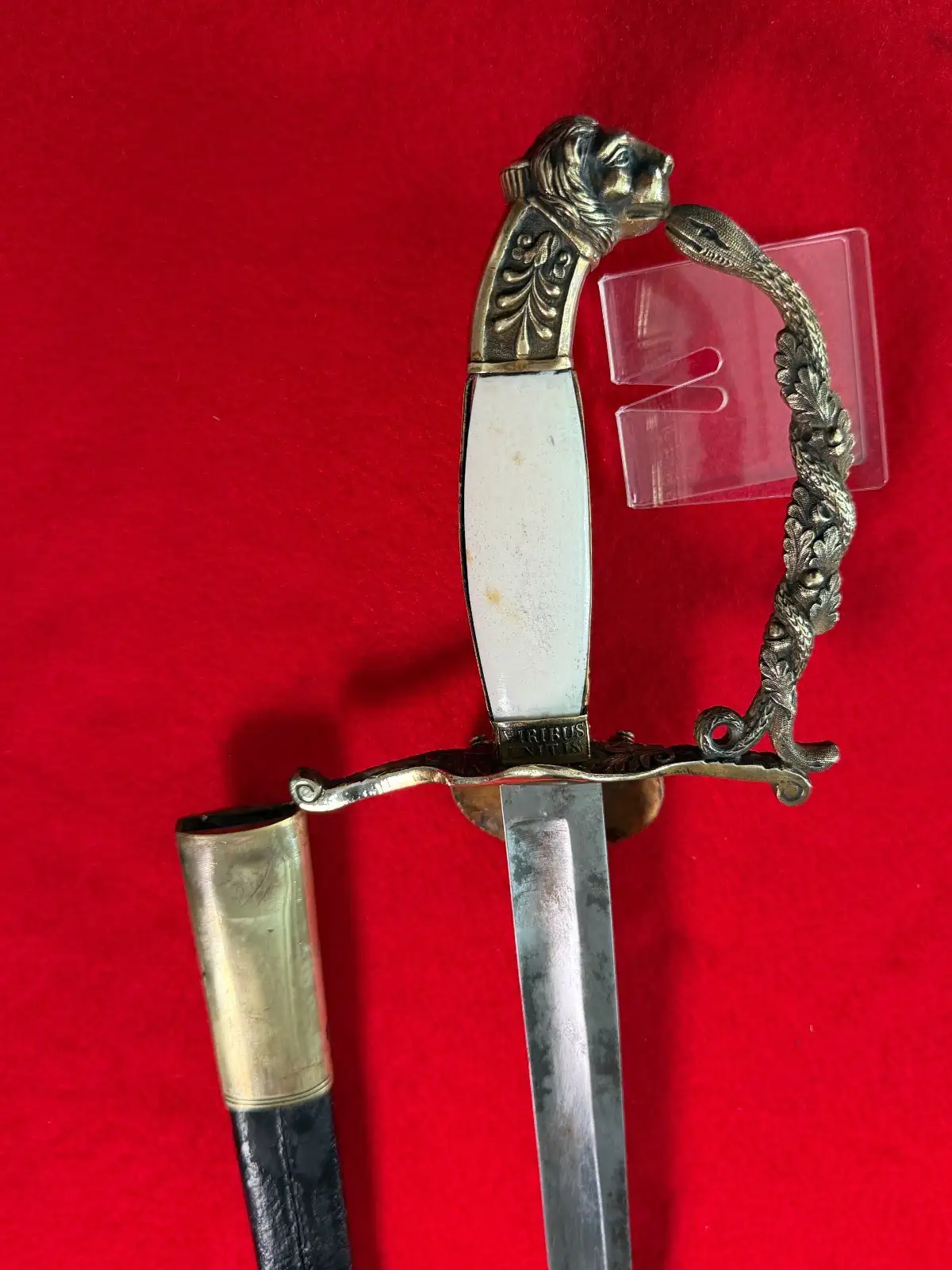 Original Austro-Hungarian Lionhead Court Sword - View 9