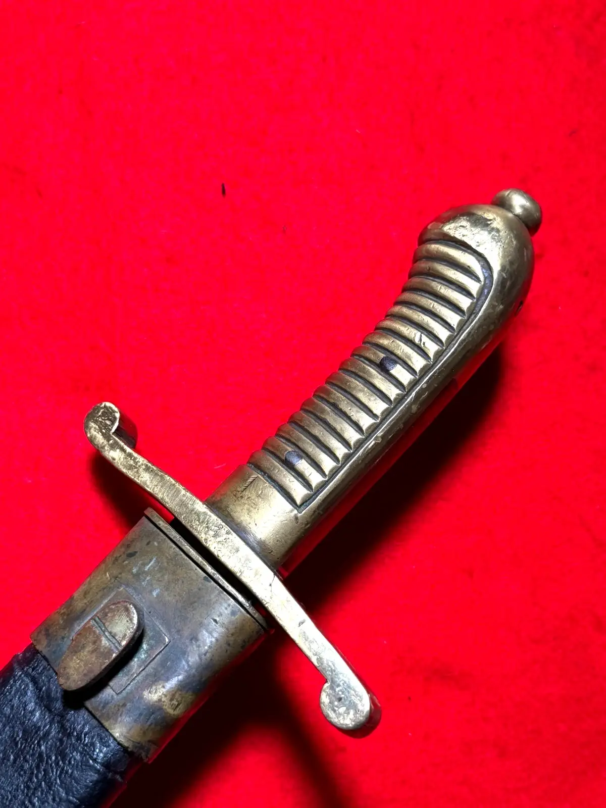 Original Very Rare German Antique 19 Century Short Sword - 13