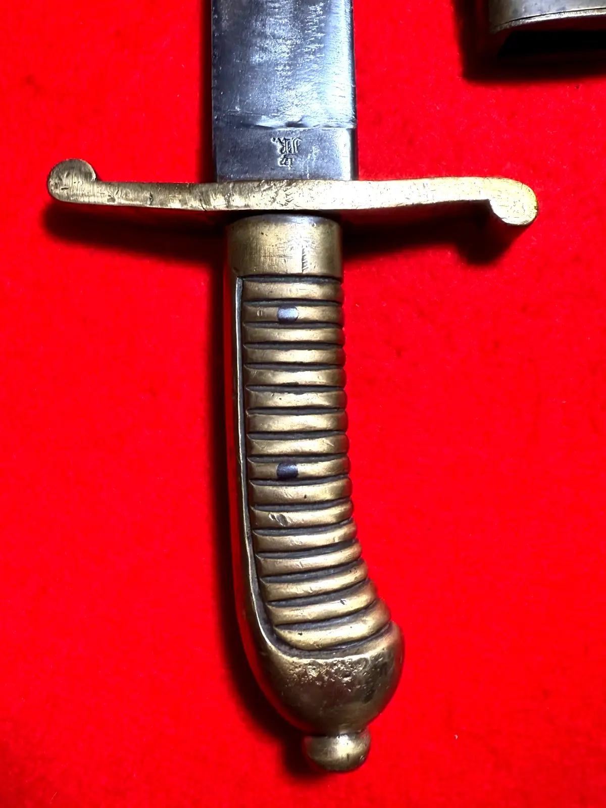 Original Very Rare German Antique 19 Century Short Sword - 19