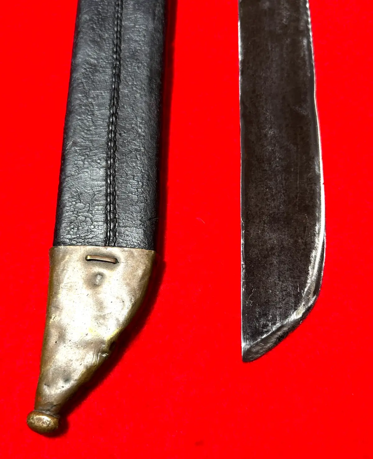 Original Very Rare German Antique 19 Century Short Sword - 4