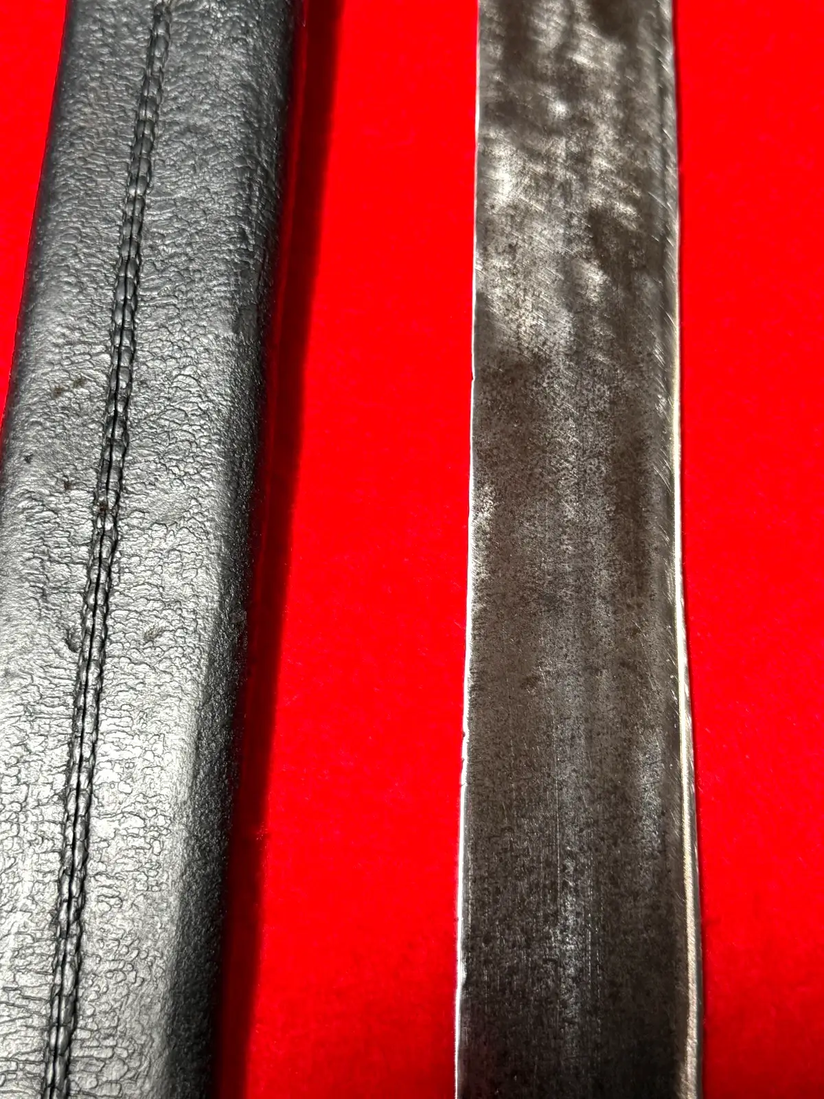 Original Very Rare German Antique 19 Century Short Sword - 6