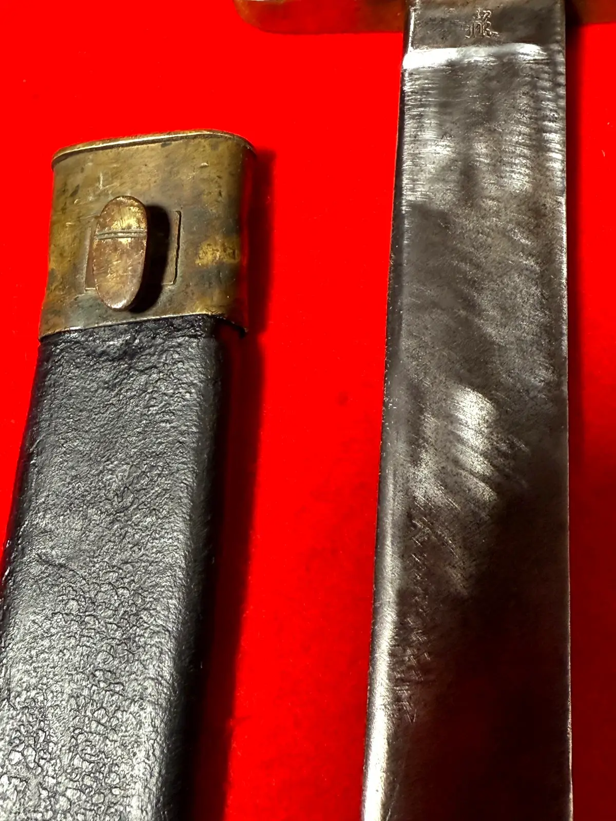 Original Very Rare German Antique 19 Century Short Sword - 8