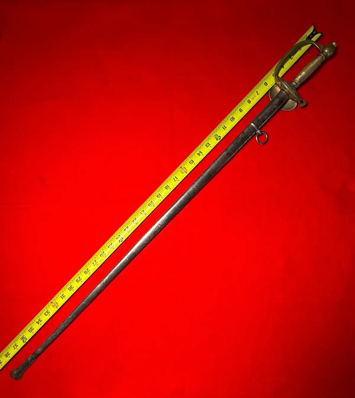 Original French M1872 Officer's Epee - View 3