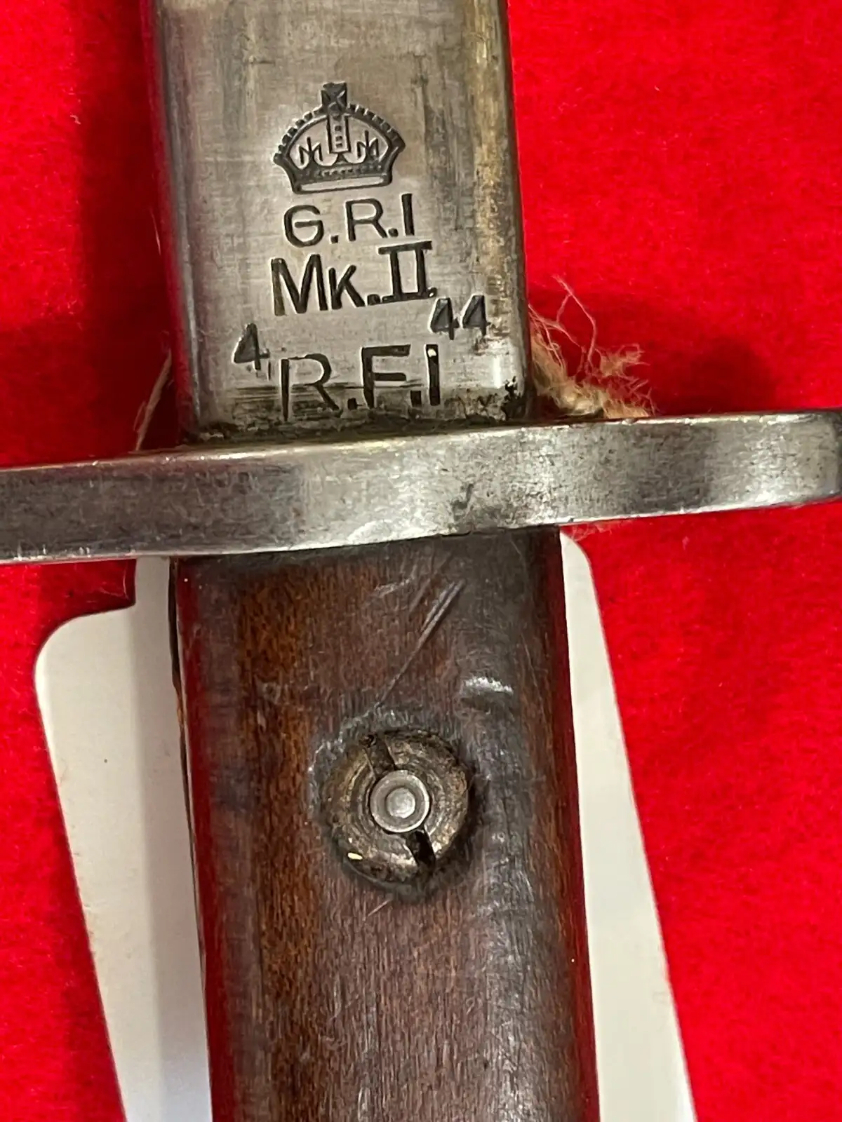 Original British-Indian 1944 Lee Enfield Bayonet - View 10