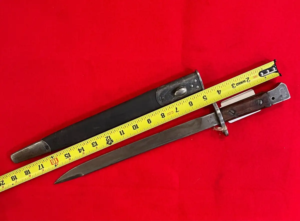 Original British-Indian 1944 Lee Enfield Bayonet alternate view