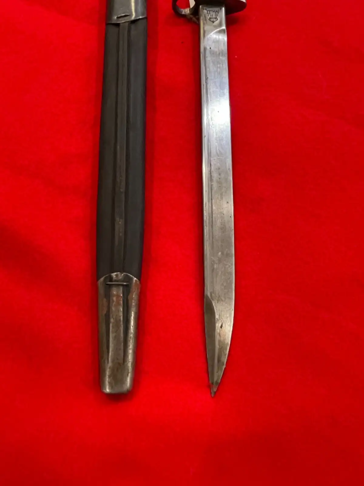 Original British-Indian 1944 Lee Enfield Bayonet - View 8