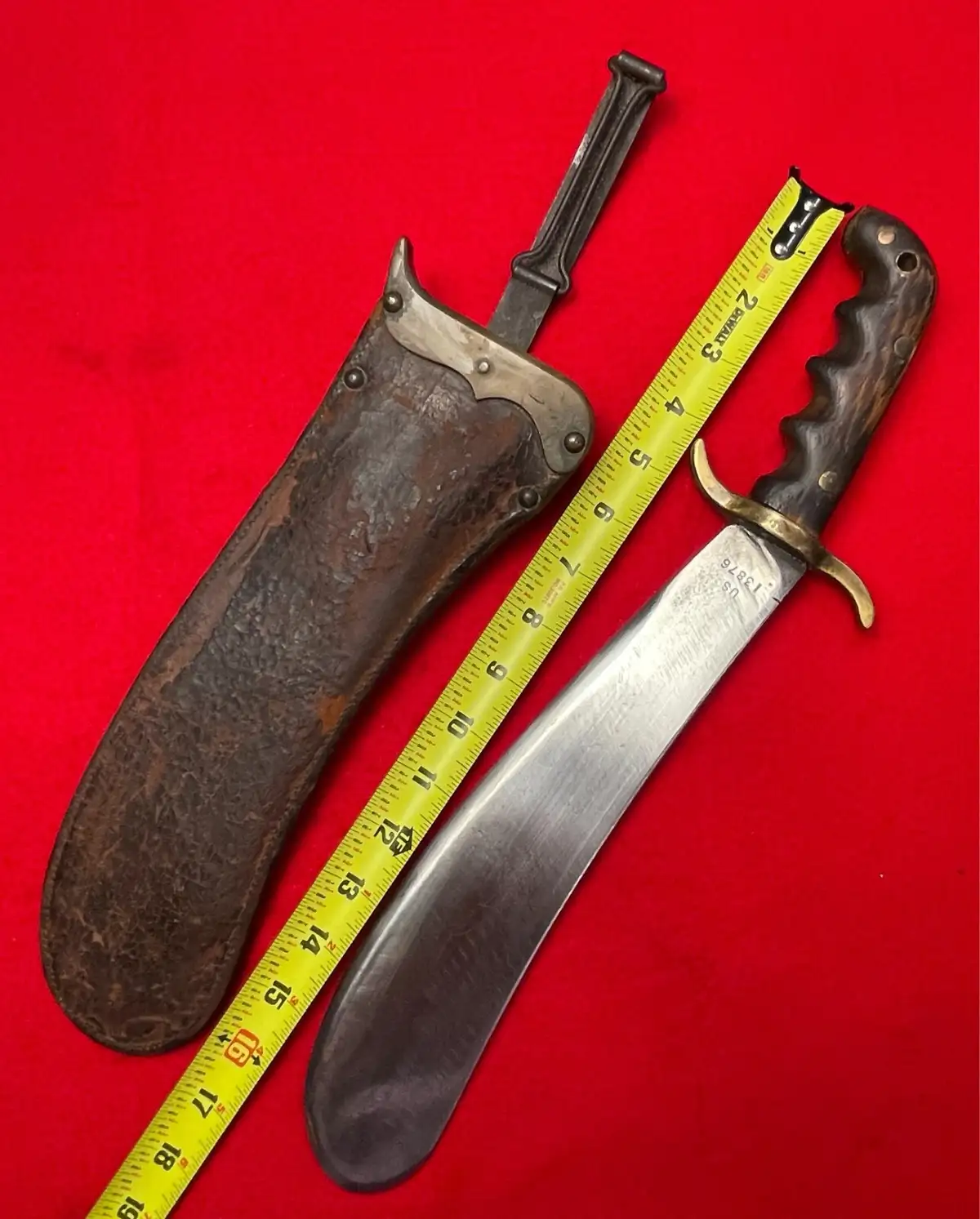 Original US WW1 M1904 Hospital Corps Knife - View 4
