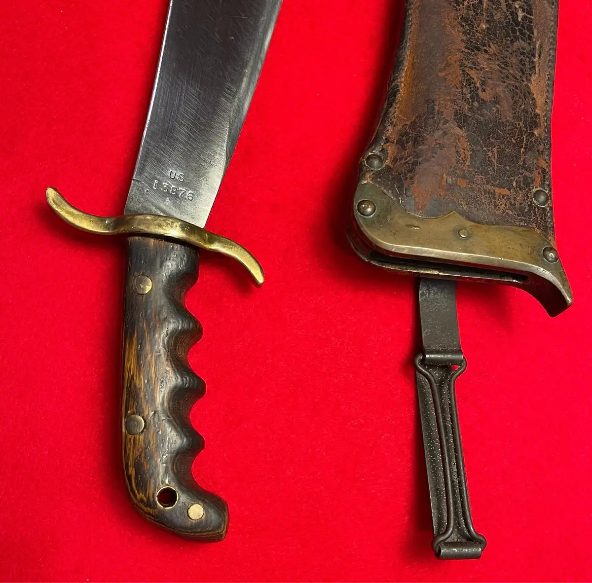Original US WW1 M1904 Hospital Corps Knife - View 5