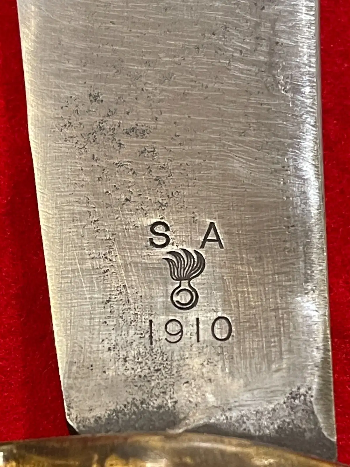 Original US WW1 M1904 Hospital Corps Knife - View 9