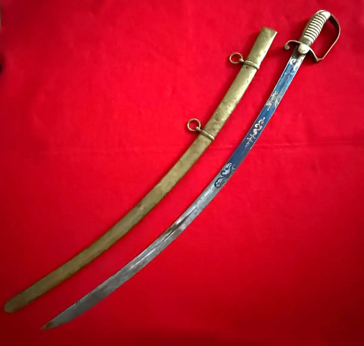 Original American 19th Century Cavalry Saber alternate view