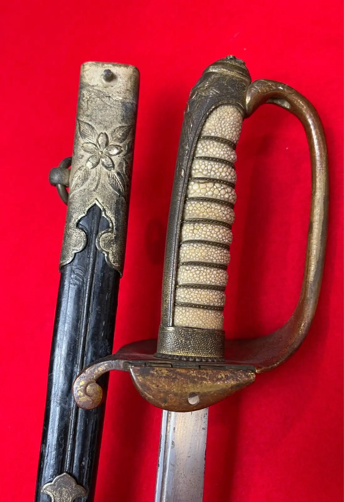 Original Japanese M1914 Naval Officer Sword - View 8